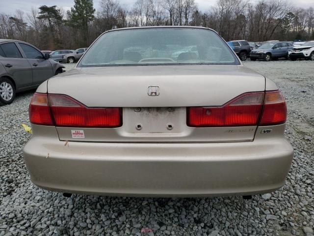 1HGCG1651YA008990 - 2000 HONDA ACCORD EX GOLD photo 6