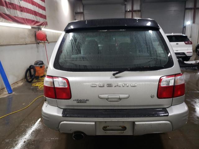 JF1SF65661H737994 - 2001 SUBARU FORESTER S SILVER photo 6