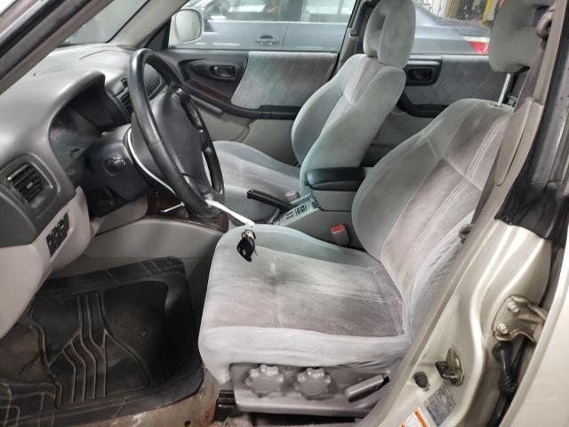 JF1SF65661H737994 - 2001 SUBARU FORESTER S SILVER photo 7