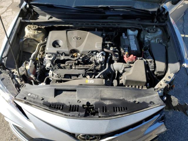 4T1C11AK8MU452675 - 2021 TOYOTA CAMRY LE SILVER photo 11