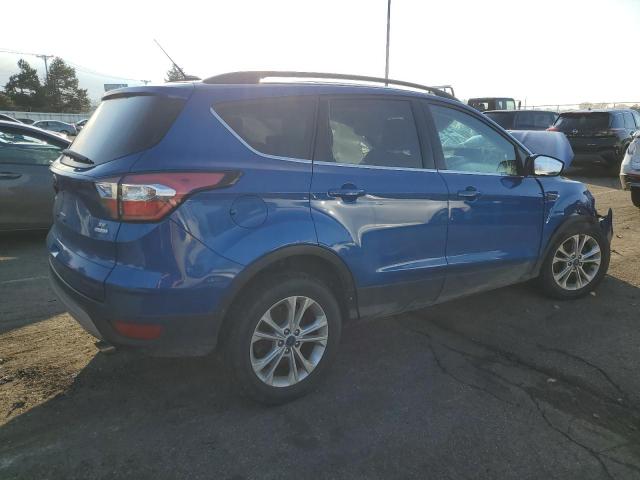 1FMCU0GD5HUE06477 - 2017 FORD ESCAPE SE BLUE photo 3