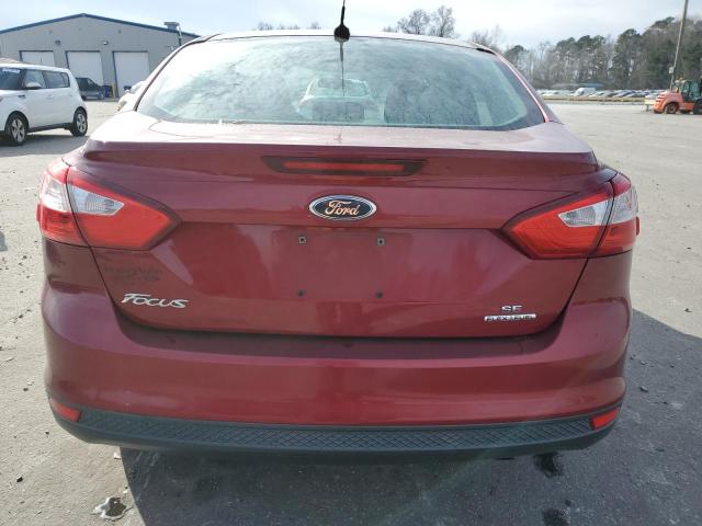 1FADP3F21DL131617 - 2013 FORD FOCUS SE RED photo 6