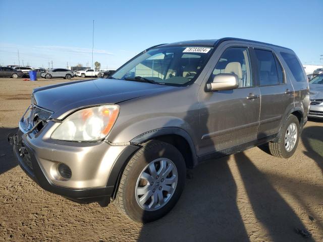 JHLRD78925C056215 - 2005 HONDA CR-V SE TAN photo 1