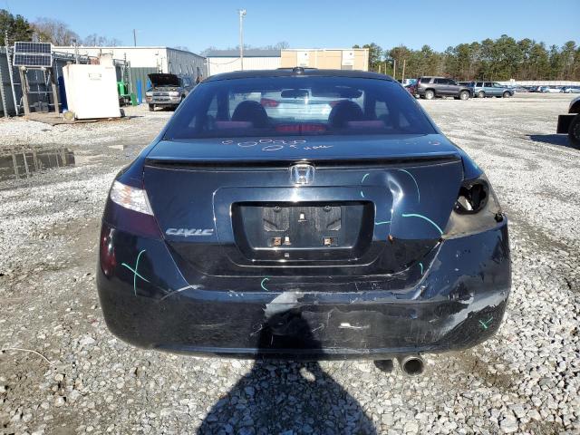 2HGFG12837H504905 - 2007 HONDA CIVIC EX BLACK photo 6