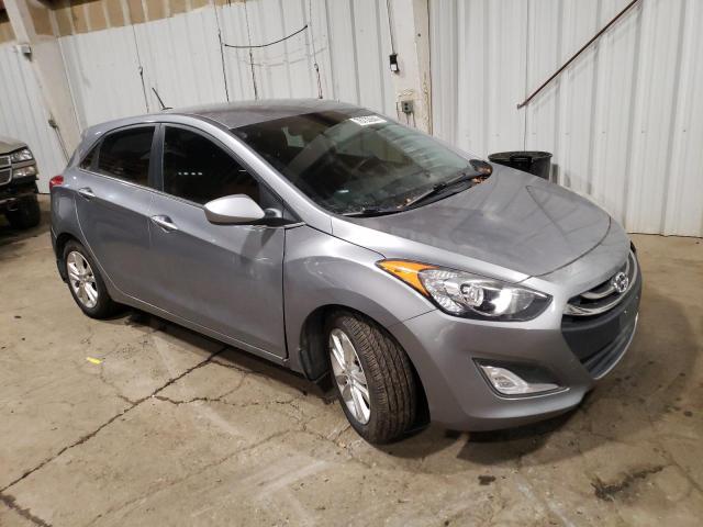 KMHD35LH0EU158566 - 2014 HYUNDAI ELANTRA GT GRAY photo 4