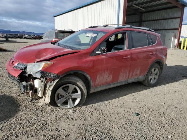 JTMRFREVXFD114538 - 2015 TOYOTA RAV4 XLE RED photo 1