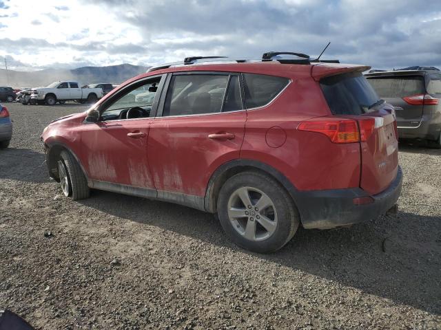 JTMRFREVXFD114538 - 2015 TOYOTA RAV4 XLE RED photo 2