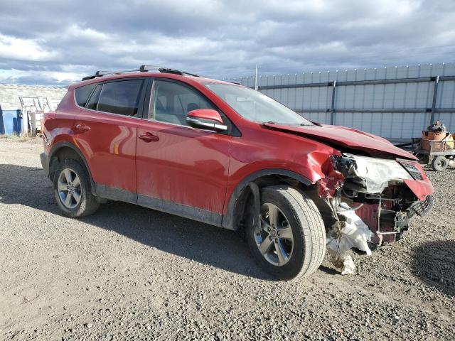 JTMRFREVXFD114538 - 2015 TOYOTA RAV4 XLE RED photo 4