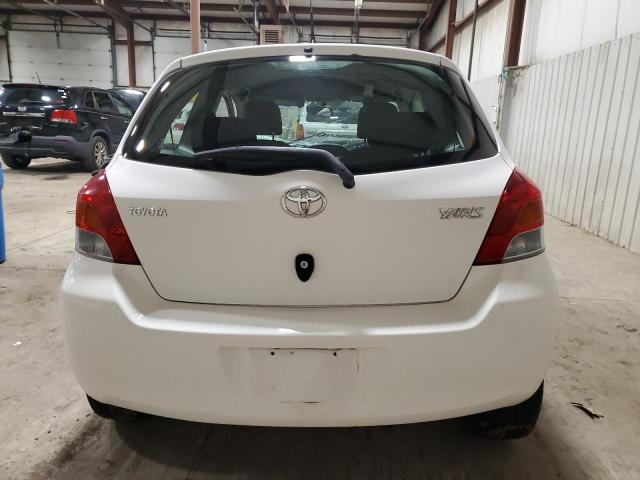 JTDJT903795236333 - 2009 TOYOTA YARIS WHITE photo 6