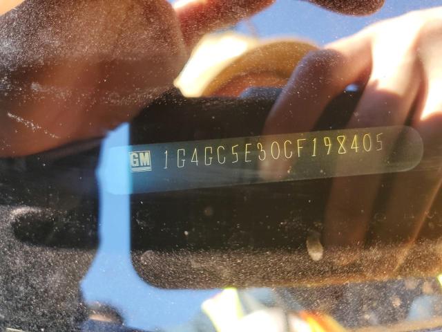 1G4GC5E30CF198405 - 2012 BUICK LACROSSE Чорний фото 13