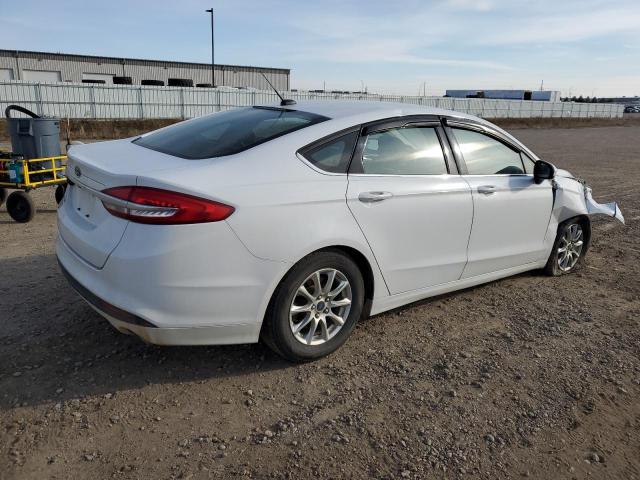 3FA6P0G76HR259831 - 2017 FORD FUSION S WHITE photo 3