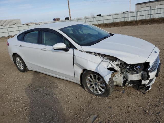 3FA6P0G76HR259831 - 2017 FORD FUSION S WHITE photo 4