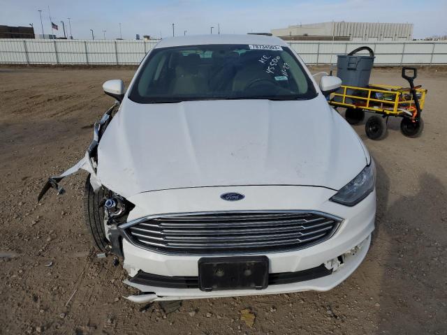 3FA6P0G76HR259831 - 2017 FORD FUSION S WHITE photo 5