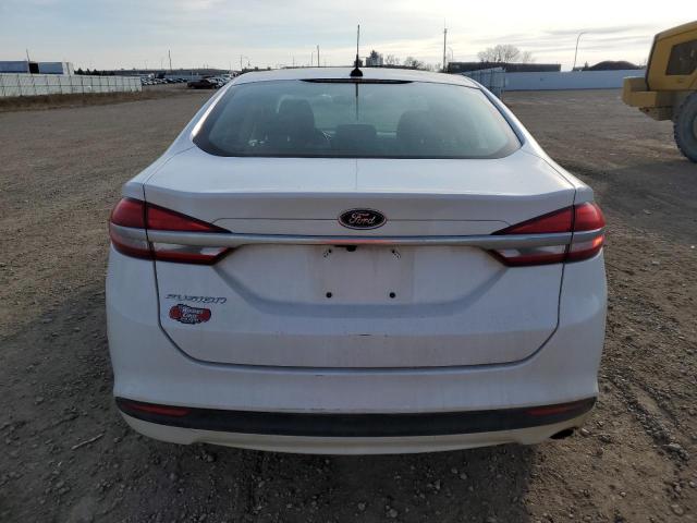 3FA6P0G76HR259831 - 2017 FORD FUSION S WHITE photo 6