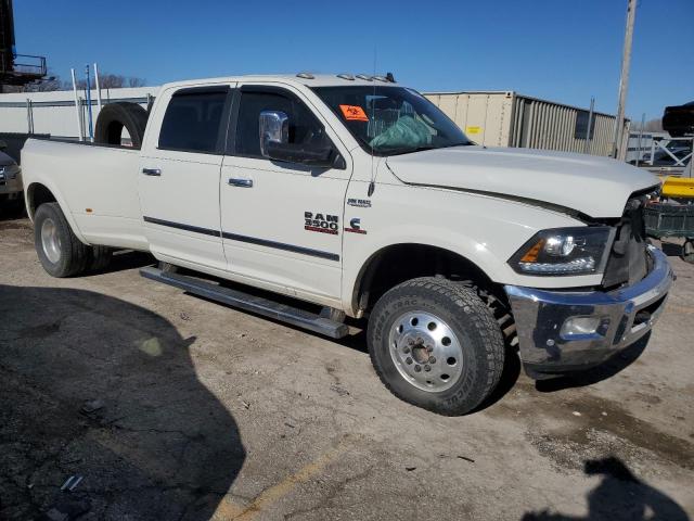 3C63RRJL0JG214751 - 2018 RAM 3500 LARAMIE WHITE photo 4