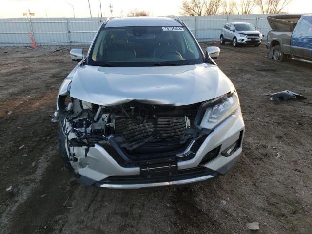 5N1AT2MV5LC707476 - 2020 NISSAN ROGUE S SILVER photo 5