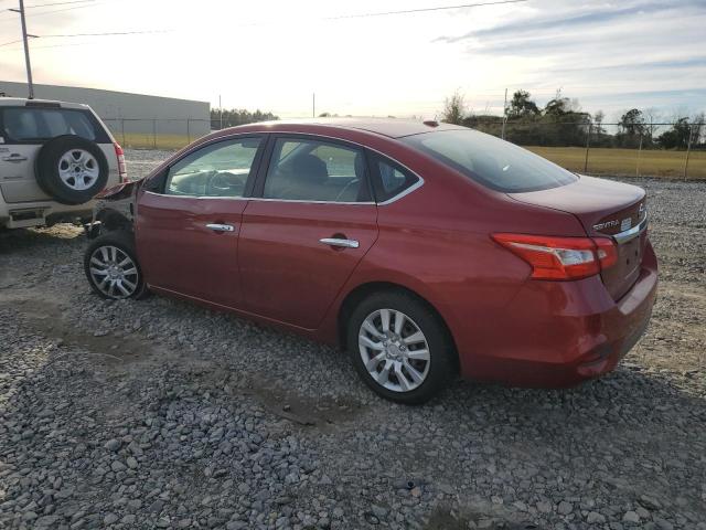 3N1AB7AP4GY236611 - 2016 NISSAN SENTRA S MAROON photo 2