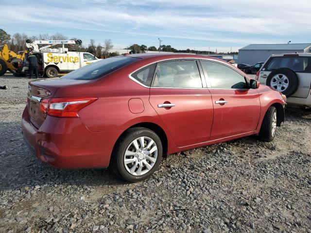 3N1AB7AP4GY236611 - 2016 NISSAN SENTRA S MAROON photo 3