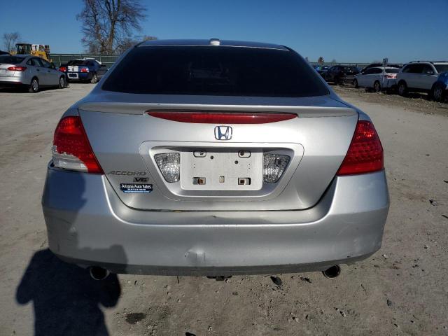 1HGCM66876A047113 - 2006 HONDA ACCORD EX SILVER photo 6