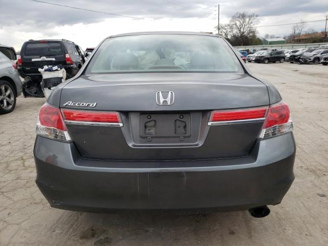 1HGCP2F31CA230782 - 2012 HONDA ACCORD LX GRAY photo 6