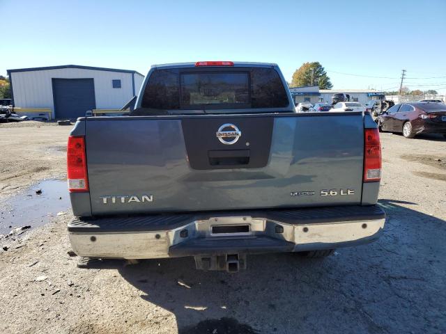 1N6BA0ED0AN322706 - 2010 NISSAN TITAN XE BLUE photo 6