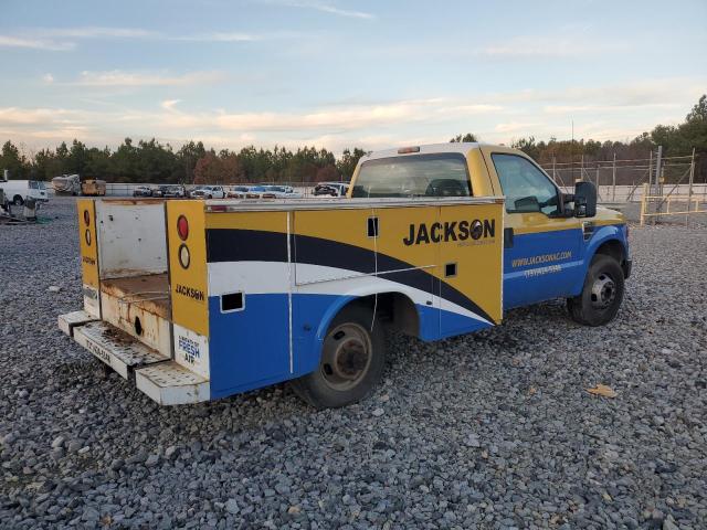 1FTWF3C54AEA82630 - 2010 FORD F350 SUPER DUTY YELLOW photo 3