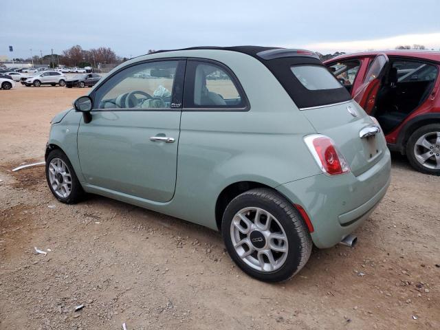 3C3CFFDR7CT212350 - 2012 FIAT 500 POP GREEN photo 2