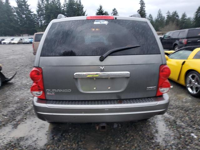 1D4HB48206F135711 - 2006 DODGE DURANGO SLT GRAY photo 6