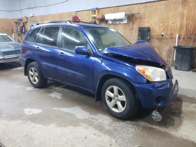 JTEHD20V240010724 - 2004 TOYOTA RAV4 BLUE photo 4