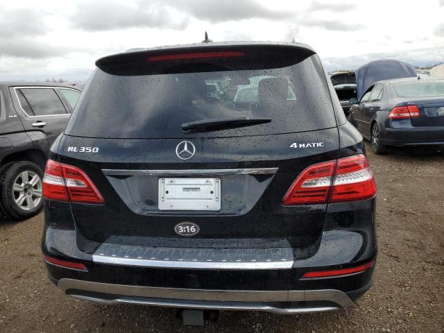 4JGDA5HB5DA141756 - 2013 MERCEDES-BENZ ML 350 4MATIC BLACK photo 6
