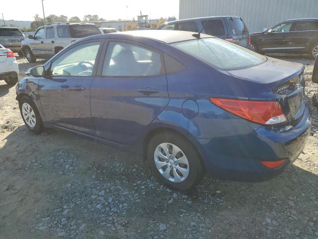 KMHCT4AEXGU943128 - 2016 HYUNDAI ACCENT SE BLUE photo 2