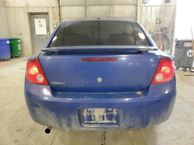 1G1AK58F587156504 - 2008 CHEVROLET COBALT LS BLUE photo 6