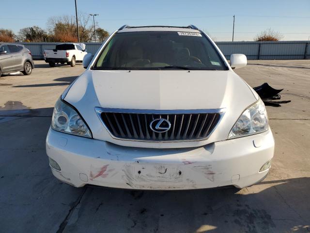 2T2GK31UX9C077565 - 2009 LEXUS RX 350 WHITE photo 5