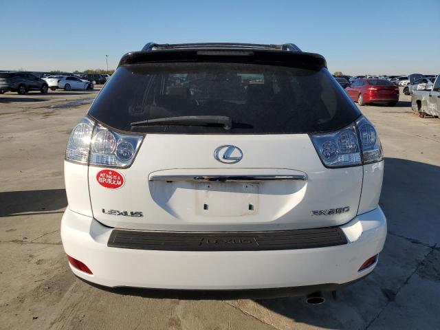 2T2GK31UX9C077565 - 2009 LEXUS RX 350 WHITE photo 6