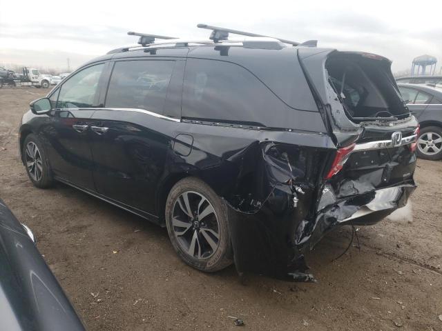 5FNRL6H93JB063942 - 2018 HONDA ODYSSEY ELITE Negro foto 2