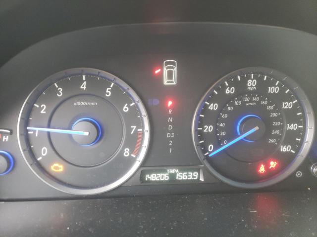 5J6TF3H53CL002240 - 2012 HONDA CROSSTOUR EXL ნაცრისფერი ფოტო 9