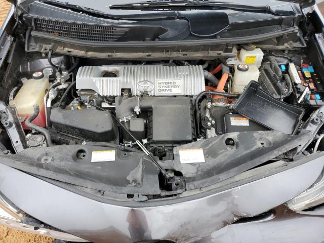 JTDZN3EU1HJ064477 - 2017 TOYOTA PRIUS V GRAY photo 11