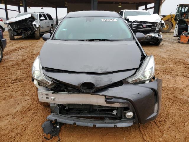 JTDZN3EU1HJ064477 - 2017 TOYOTA PRIUS V GRAY photo 5