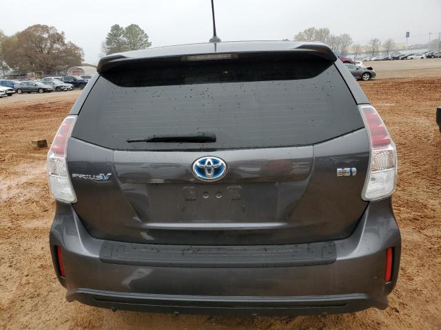 JTDZN3EU1HJ064477 - 2017 TOYOTA PRIUS V GRAY photo 6