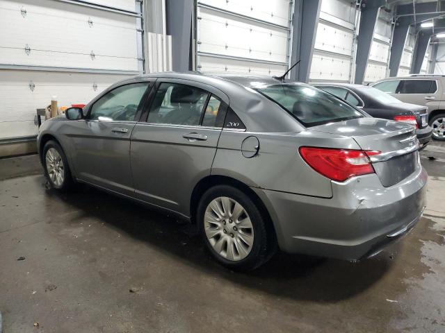 1C3CCBAB1CN244641 - 2012 CHRYSLER 200 LX GRAY photo 2