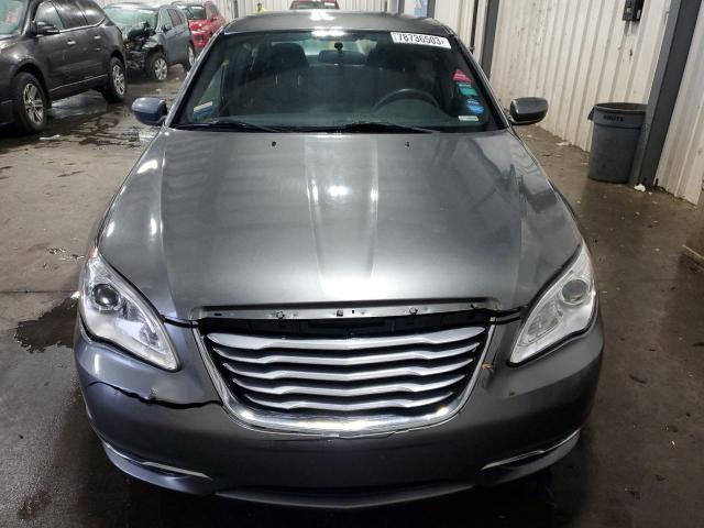 1C3CCBAB1CN244641 - 2012 CHRYSLER 200 LX GRAY photo 5