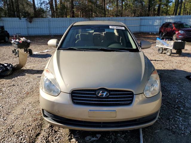 KMHCN46C37U118811 - 2007 HYUNDAI ACCENT GLS TAN photo 5