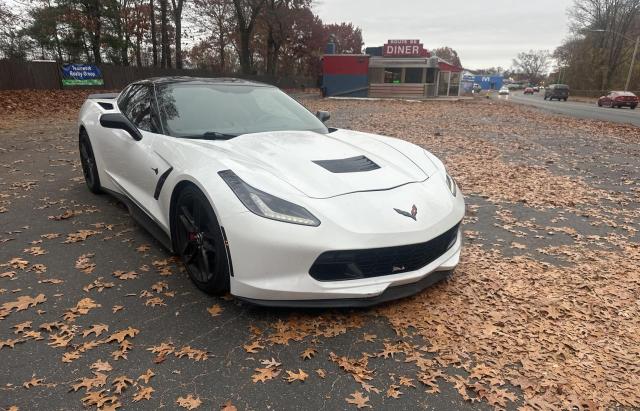 1G1YB2D78F5108483 - 2015 CHEVROLET CORVETTE STINGRAY 1LT WHITE photo 1