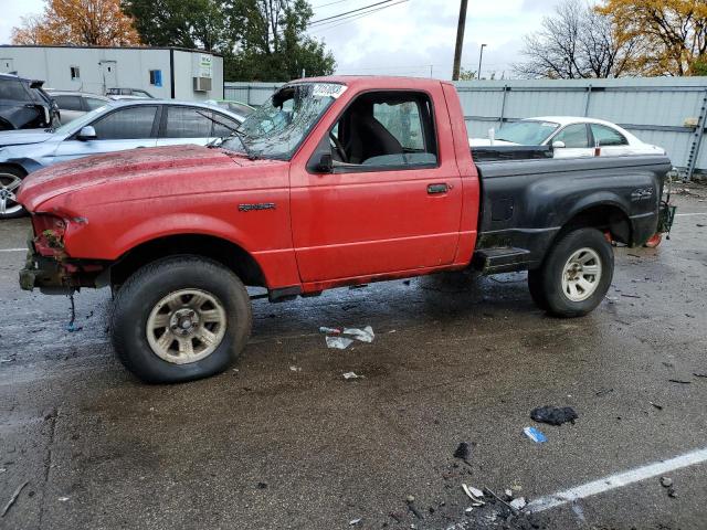 1FTYR10U33PB06018 - 2003 FORD RANGER RED photo 1