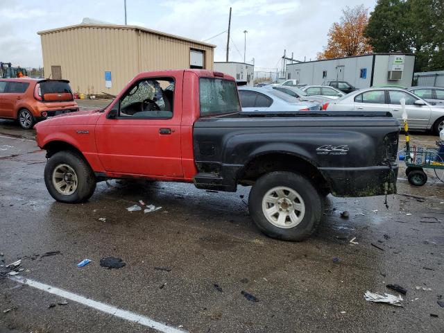 1FTYR10U33PB06018 - 2003 FORD RANGER RED photo 2