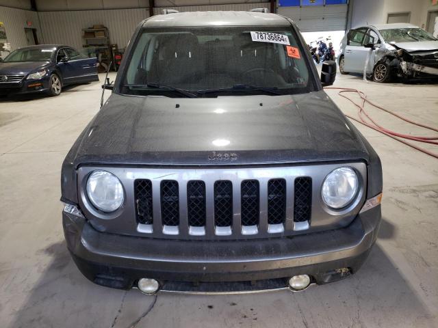 1C4NJRFBXCD689252 - 2012 JEEP PATRIOT LATITUDE GRAY photo 5