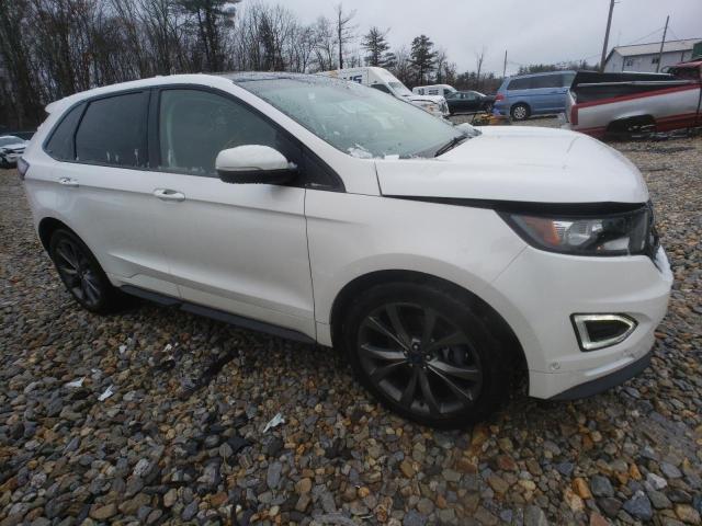 2FMPK4AP8GBC39022 - 2016 FORD EDGE SPORT WHITE photo 4