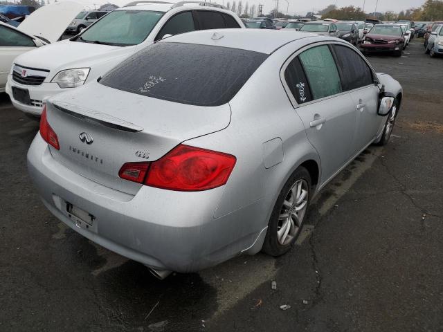 JNKBV61E68M228112 - 2008 INFINITI G35 SILVER photo 3