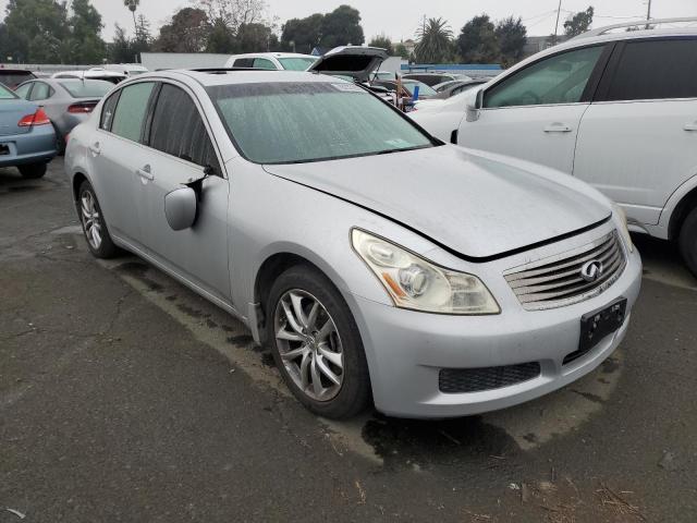 JNKBV61E68M228112 - 2008 INFINITI G35 SILVER photo 4