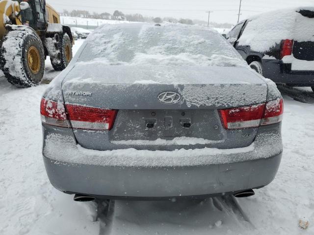 5NPET46F88H365721 - 2008 HYUNDAI SONATA GLS GRAY photo 6